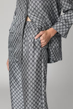 Load image into Gallery viewer, Printed twill trousers
