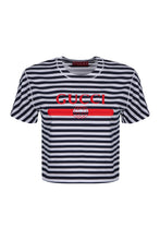 Load image into Gallery viewer, Striped jersey t-shirt
