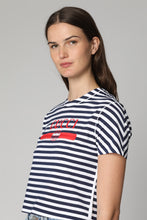 Load image into Gallery viewer, Striped jersey t-shirt

