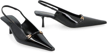 Load image into Gallery viewer, Carine Patent leather slingback pumps
