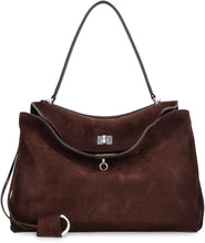 Load image into Gallery viewer, Rodeo Media bag in calf suede
