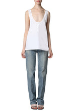 Carica l'immagine nel visualizzatore di Gallery, Tank top Henley in cotone
