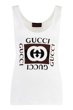Load image into Gallery viewer, Logo cotton tank top
