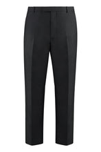 Load image into Gallery viewer, Wool blend twill bush-trousers
