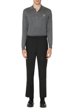 Load image into Gallery viewer, Wool blend twill bush-trousers
