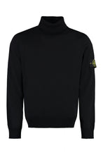 Load image into Gallery viewer, Virgin-wool turtleneck sweater
