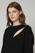Load image into Gallery viewer, Cotton crew-neck sweatshirt
