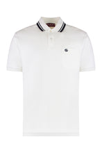 Load image into Gallery viewer, Stretch cotton piqué polo shirt
