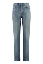 Carica l'immagine nel visualizzatore di Gallery, Jeans straight leg a 5 tasche
