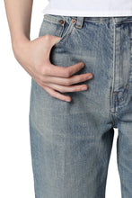 Carica l'immagine nel visualizzatore di Gallery, Jeans straight leg a 5 tasche
