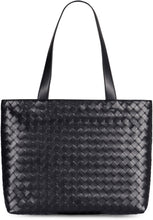 Load image into Gallery viewer, Intrecciato leather tote
