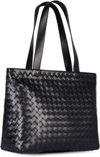Load image into Gallery viewer, Intrecciato leather tote
