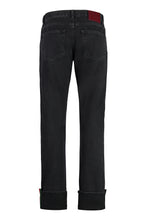 Carica l'immagine nel visualizzatore di Gallery, Jeans straight leg a 5 tasche
