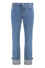 Carica l'immagine nel visualizzatore di Gallery, Jeans straight leg a 5 tasche
