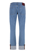 Carica l'immagine nel visualizzatore di Gallery, Jeans straight leg a 5 tasche
