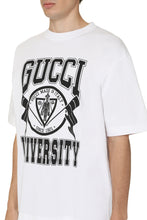 Carica l'immagine nel visualizzatore di Gallery, T-shirt girocollo in cotone
