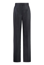 Load image into Gallery viewer, High-waist wide-leg trousers

