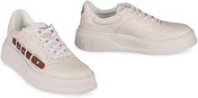 Load image into Gallery viewer, Faux leather low-top sneakers
