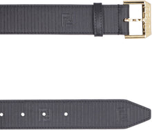 Load image into Gallery viewer, Leather belt with metal buckle

