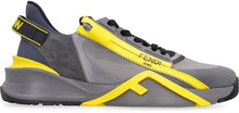 Carica l'immagine nel visualizzatore di Gallery, Sneakers low-top Fendi Flow in pelle scamosciata
