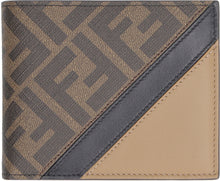 Load image into Gallery viewer, All-over logo print flap-over wallet
