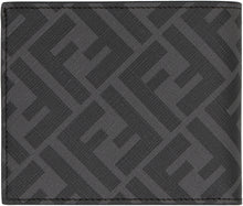 Load image into Gallery viewer, Logo print flap-over wallet
