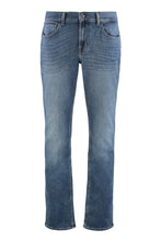 Carica l'immagine nel visualizzatore di Gallery, Jeans straight leg a cinque tasche
