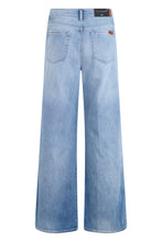 Carica l'immagine nel visualizzatore di Gallery, Pantaloni Denim a gamba larga

