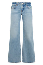 Carica l'immagine nel visualizzatore di Gallery, Jeans a palazzo in denim di cotone
