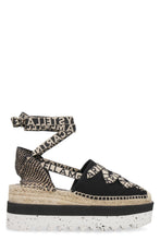 Carica l'immagine nel visualizzatore di Gallery, Espadrillas platform Gaia in canvas
