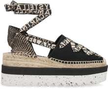 Carica l'immagine nel visualizzatore di Gallery, Espadrillas platform Gaia in canvas
