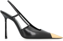 Load image into Gallery viewer, Jeanne Leather slingback pumps
