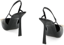 Load image into Gallery viewer, Jeanne Leather slingback pumps
