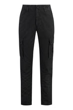 Carica l'immagine nel visualizzatore di Gallery, Pantaloni cargo in cotone stretch
