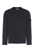 Load image into Gallery viewer, Cotton-nylon blend crew-neck sweater

