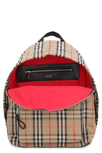 Carica l'immagine nel visualizzatore di Gallery, Zaino in nylon motivo Vintage check
