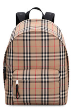 Carica l'immagine nel visualizzatore di Gallery, Zaino in nylon motivo Vintage check
