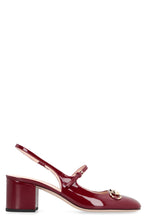Load image into Gallery viewer, Patent leather slingback pumps

