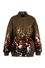 Load image into Gallery viewer, Wool bomber jacket
