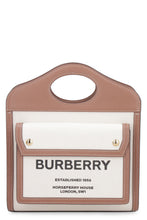 Load image into Gallery viewer, Pocket canvas handbag
