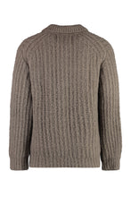 Load image into Gallery viewer, Wool-blend crew-neck sweater
