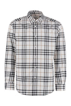 Carica l'immagine nel visualizzatore di Gallery, Camicia in popeline di cotone stretch
