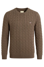 Load image into Gallery viewer, Cable knit sweater in cotton
