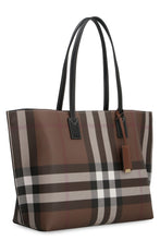 Carica l'immagine nel visualizzatore di Gallery, Tote bag con motivo tartan
