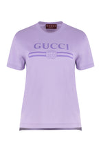 Carica l'immagine nel visualizzatore di Gallery, T-shirt girocollo in cotone
