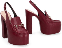 Carica l'immagine nel visualizzatore di Gallery, Slingback in pelle
