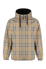 Carica l'immagine nel visualizzatore di Gallery, Giacca reversibile in nylon con cappuccio
