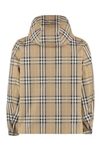 Carica l'immagine nel visualizzatore di Gallery, Giacca reversibile in nylon con cappuccio
