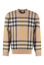 Carica l'immagine nel visualizzatore di Gallery, Maglione in cachemire motivo check
