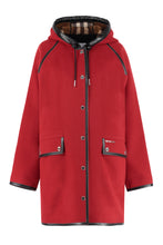 Carica l'immagine nel visualizzatore di Gallery, Cappotto in lana con cappuccio
